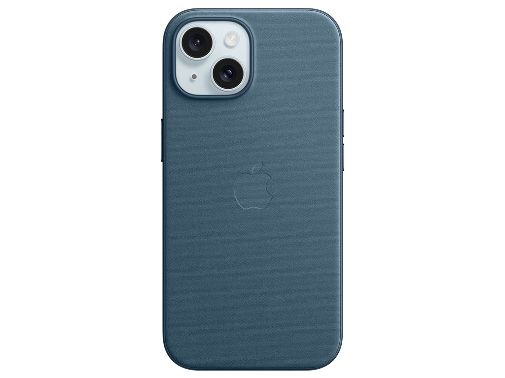 Apple Feingewebe Case iPhone 15 mit MagSafe (pazifikblau) Apple Feingewebe Case iPhone 15 mit MagSafe (pazifikblau)